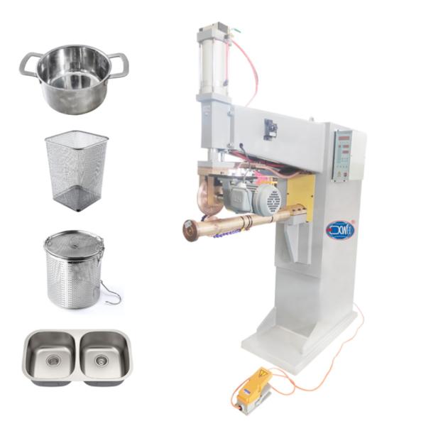 Quality Linear Longitudinal Circular Air Duct Stitch Welder Machine for Straight Seam Seaming for sale