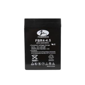 0.5kg UPS Small Sealed Lead Acid Battery 4V 4.5ah 108mm Low Self Discharge