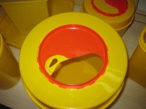 Sharps Container for waste collection