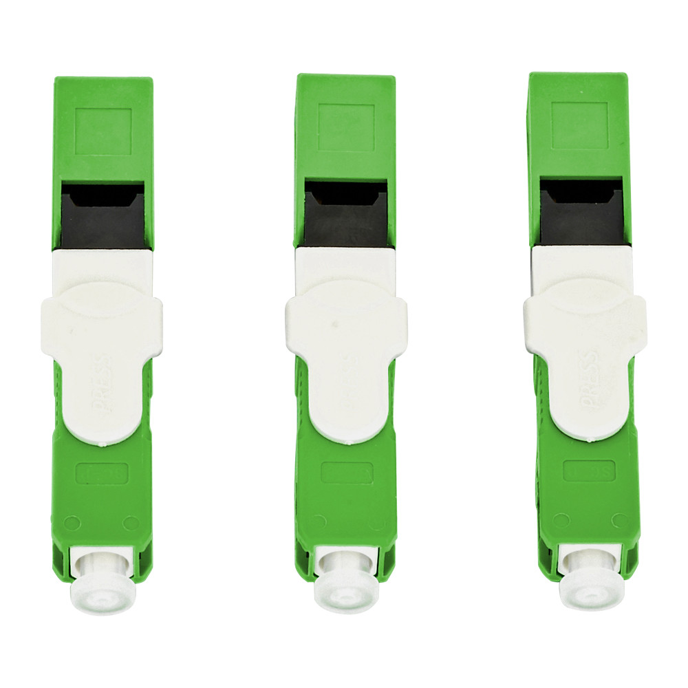 SC APC Fiber Optical Fast Connector With Embedded