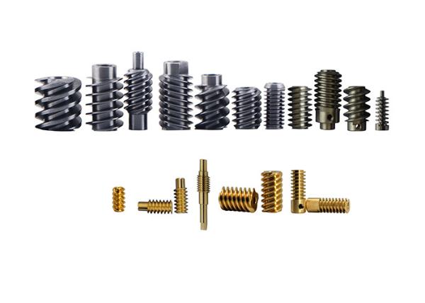 Quality Mini Worm And Worm Gear 120mm Max Length Brass Worm Gear Set  Class 5  DIN3974 for sale