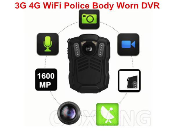 Quality Police Officer 4G Body Worn Camera MP4 Video Format For Evidence Recording for sale