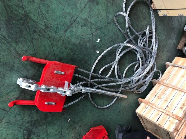 Balance Type 130kn Four Bundle Conductors Running Boards For Overhead Stringing