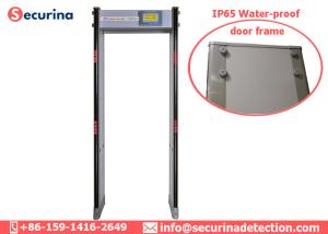 Buy cheap Digital 33 Detecting Zone Walk Through Security Gates Detector For Protection product