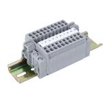 Junction Box Waterproof Din Rail Screwless Spring Crimping ST2.5 Terminal Blocks
