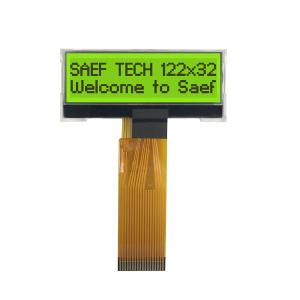 Buy cheap 3V MCU Interface Monochrome Graphic LCD Display 122x32 STN Positive product