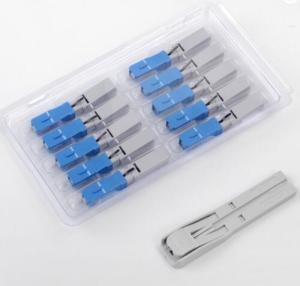 0.3dB FTTB Fiber Optic Fast Connector SC UPC Ftth Cable Connector