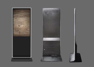 China 65 inch Floor standing digital signage display PCAP touch screen Intel i7 PC with camera optional on sale