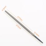 Cutting Tooth Processing Triangle File with Double Color Handle and Round