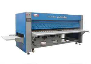China Automatic Folding Machine Hotel Laundry Equipments PLC Control System on sale