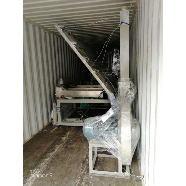 Stable operation UPVC Window Machine , CNC Horizontal Four Point Welding Machine