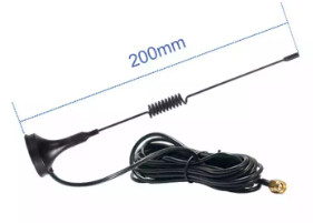 Stable Removable Wireless Router Parts Rubber Duck Antenna 50/75 Ohm 7dBi