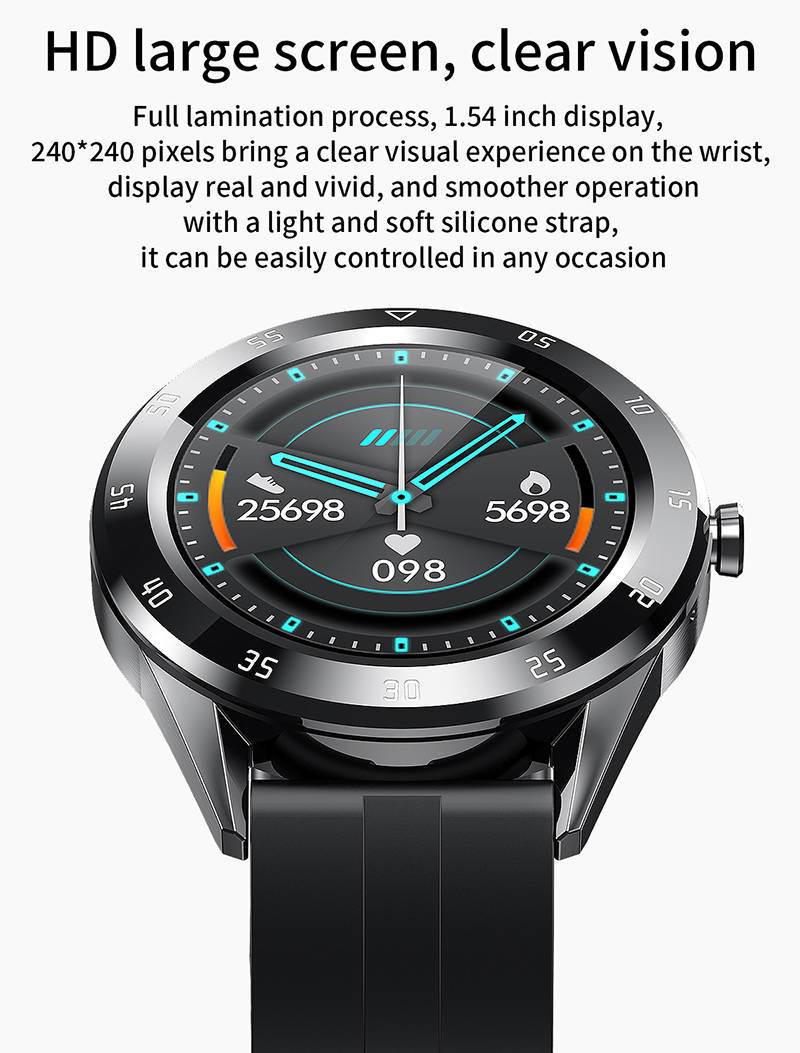 512KB Bluetooth IOT Devices Digital Smart Watch RAM For Blood Oxygen Monitoring