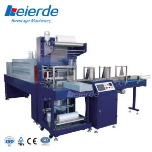 PLC Core Components Shrink Packing Machine Beverage Shrink Wrap System