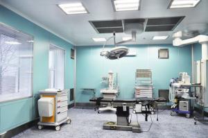 China SS304 Operating Room Laminar Flow Module With 6Pcs Hepa Filter on sale