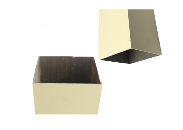Quality Multifunctional Powder Coated Aluminium Extrusions 6063 Square Aluminum Tubing for sale