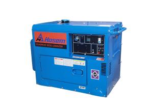 China Single Phase 6kVA Silent Diesel Generator 72dBA on sale