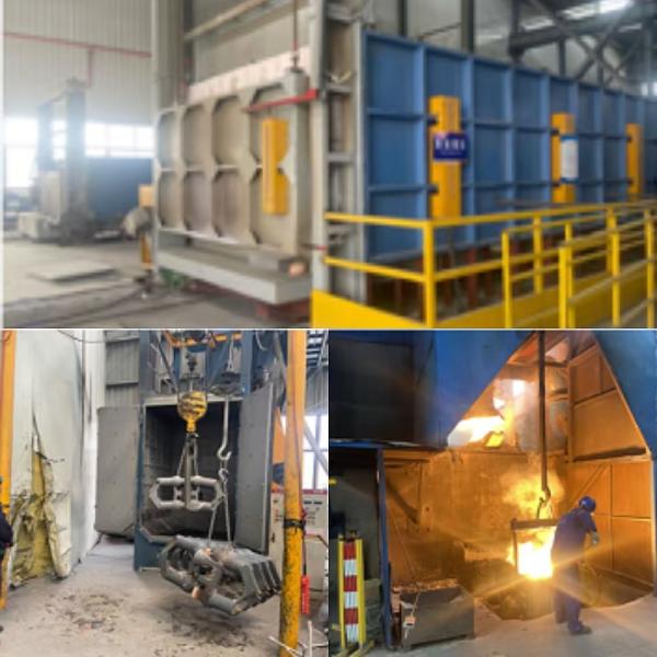 LFC Cast Steel Anode Yoke With Four Stubs For Aluminium Smelter