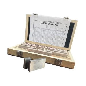 46pcs Rectangular Gauge Blocks Set Metric DIN Standard