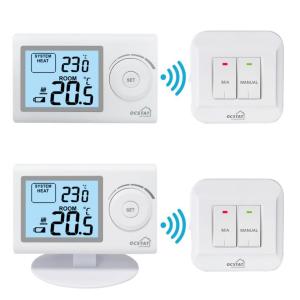 PC+ABS Wireless Heater Thermostat / Remote Controlled Thermostat For Boiler