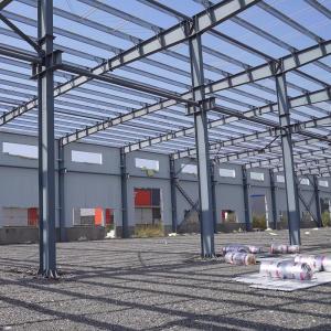 China Multistory Prefabricated Metal Buildings Steel Frame Structure Building Construction on sale