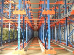 Automatic Storage Radio Shuttle Racking Inventory Racks Ral Color