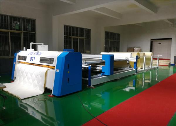 Quality 11KW Computer Guided Single Needle Quilting Machine 2.4M Width for sale