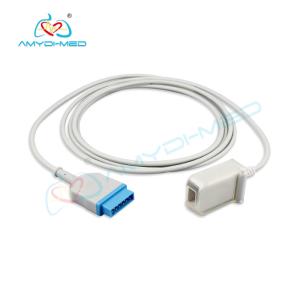 China SpO2 Probe Cable Components GE- Medical Spo2 Sensor/Probe Extension Cable Fit For Oxygen 11pin on sale