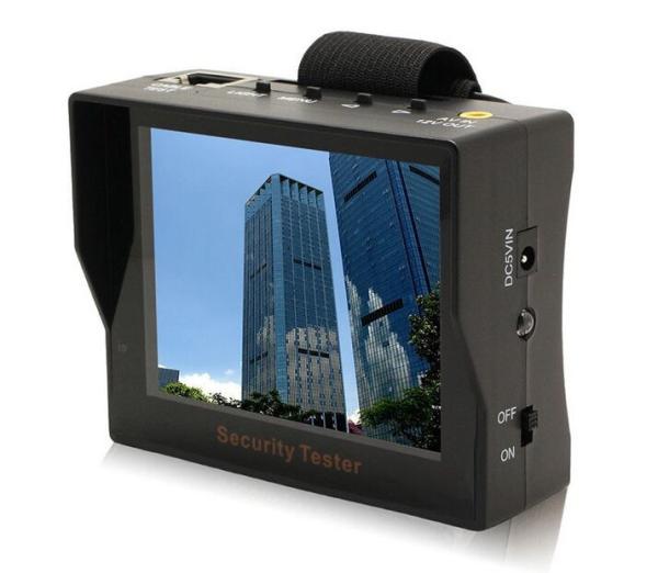 Quality Portable 3.5" TFT LED Audio Video Security Tester CCTV Camera Test Monitor for sale