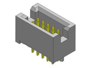 1.27mm Box Header Connector 1.0AMP For Computer Mainboard