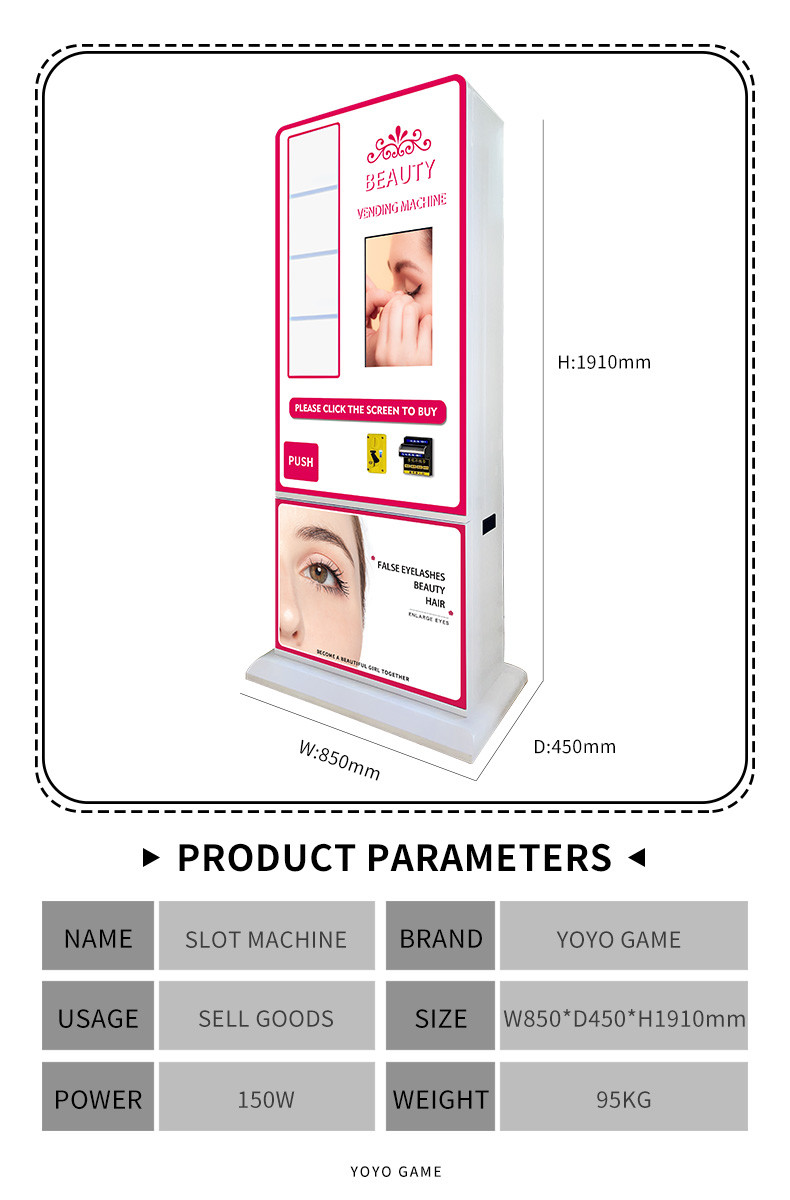 PPE Vending Machine With Temperature Scanner Thermometer For Hospital