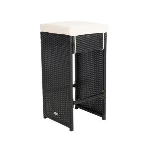 Buy cheap Stackable Height 700mm Depth 400mm Modern Wicker Bar Stools Durable product