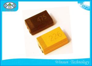 China -55 ~ + 125 C SMD Tantalum Capacitor Large Capacitors With Automatic Pick Equipment on sale