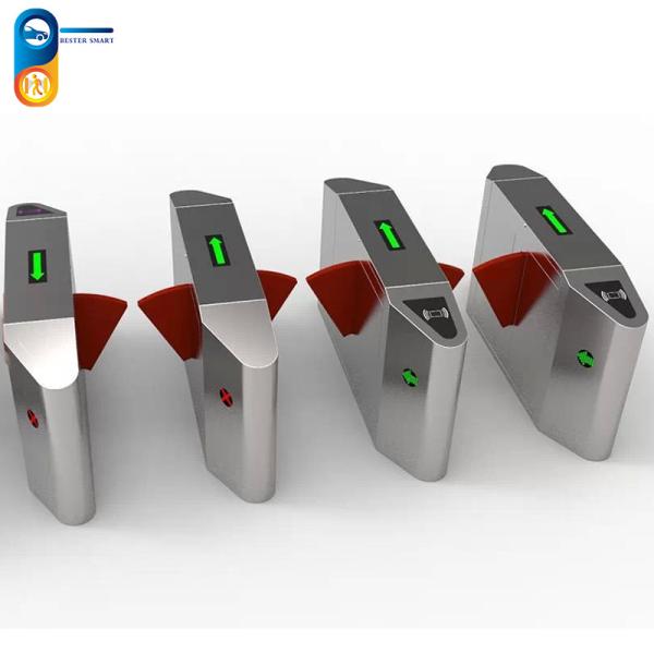 Quality Intelligent Compact Turnstile Barrier Gate Adjustable Auto Delay Closing Time for sale