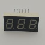 Triple Digit Pure Green 7 Segment LED Display Common Cathode