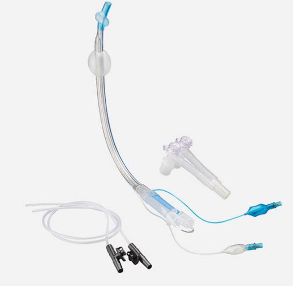 Quality Micro-thin Balloon PVC Double Lumen Endobronchial Tube for Thorax and CVD Operation for sale
