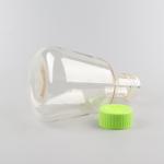 Lab Use 2500 Ml Erlenmeyer Plastic Flask In Chemistry Sealed Cap Vent Cap