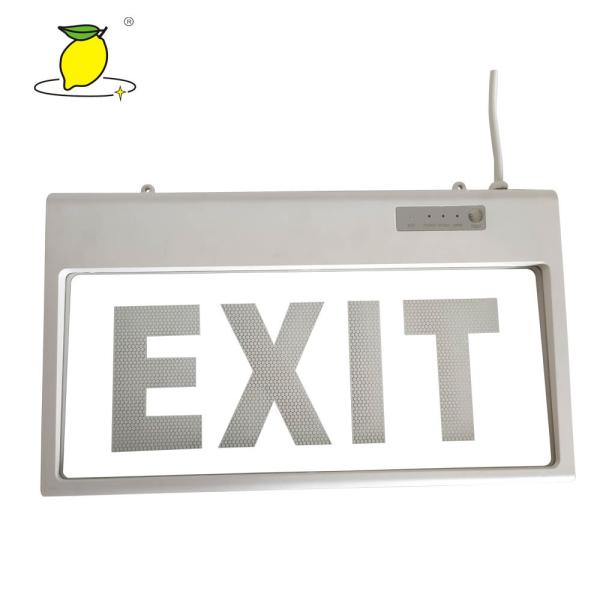 Quality maintained emergency exit light led rechargable emergancy light for sale