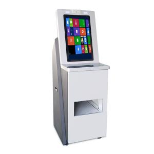 19 Inch pc touch Screen Keyboard card dispensing self service payment Kiosk