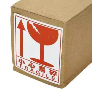 Buy cheap Paper Adhesive Custom Warning Labels Waterproof with Diagonal Stripes product