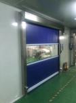 High Performance PVC Fabric Rolling Up Door Rapid Automatic