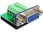 Terminal block Adapter DB9 Male / Female terminal block adapter pitch 3.81mm or