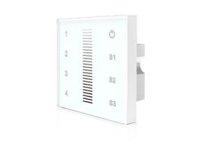 China 0 / 1 - 10V  220v Wall Wireless Remote LED Light Dimmer Controller For Office / KTV on sale