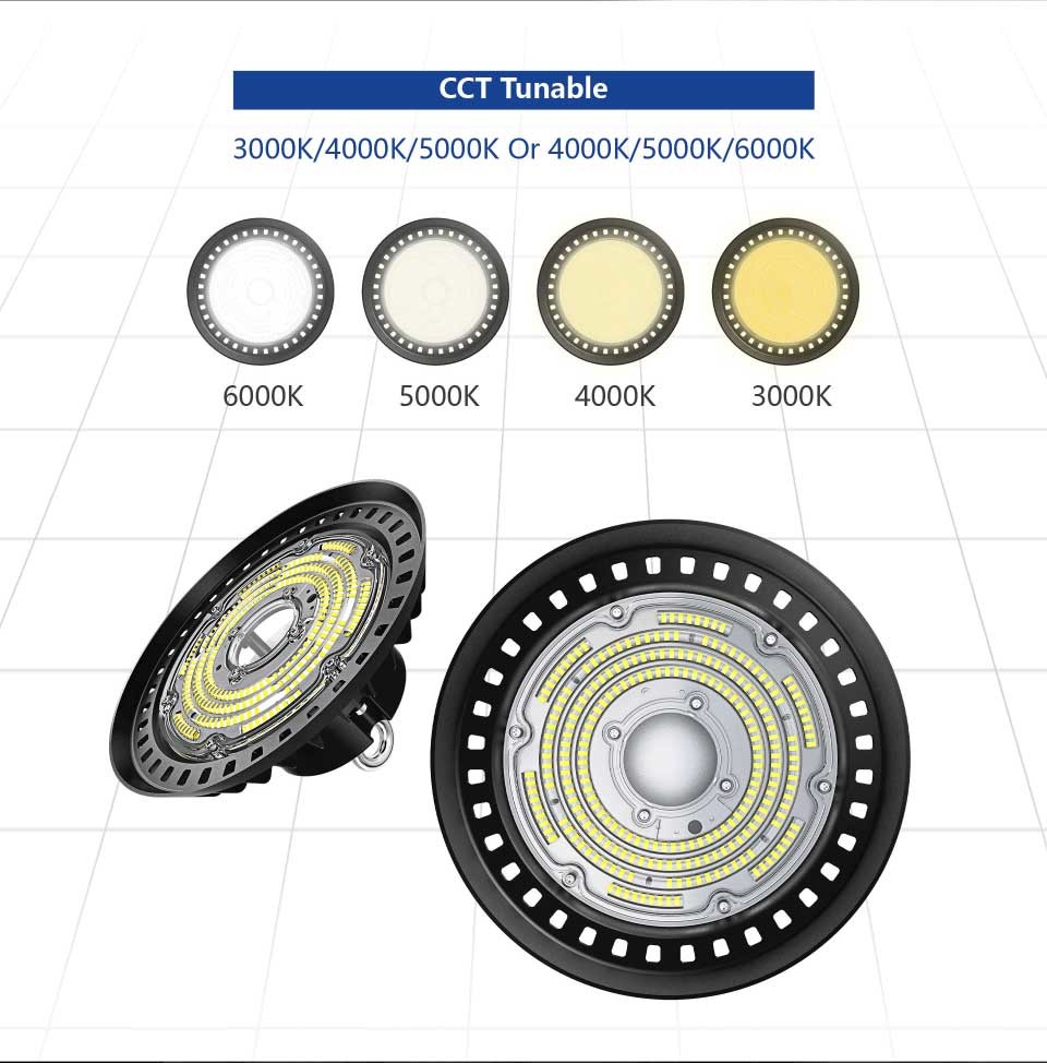 100W 300 Watt UFO LED High Bay Light IP66 150W 200W