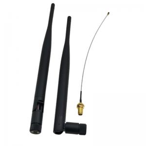 Buy cheap Long Range 2400mhz Wifi Antenna 5dBi Wireless Rubber Whip With UFL SMA Connector product