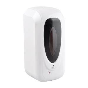 Three modes of automatic sensor soap dispenser (spray, foam, drip) wall-mounted.