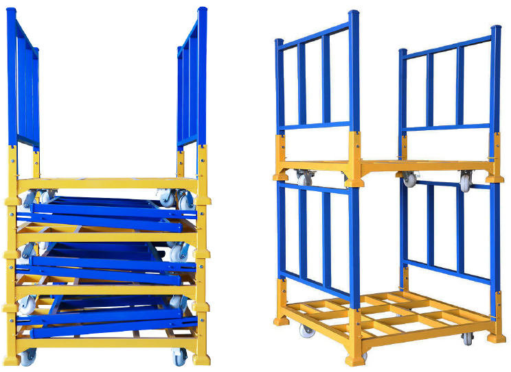 Folding Pallet Stacking Rack