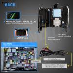 Auto Part Position Front Projector-Clear Reflector LED Headlights w/ Dynamic