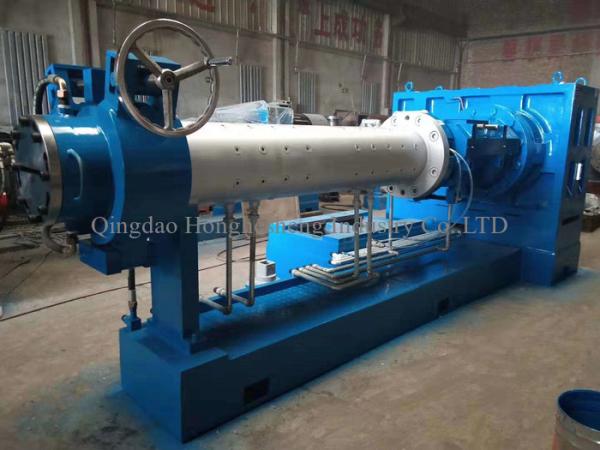 Quality Cold Feed Vacuum Rubber Extruding Machine Single Compound Microwave Vulcanization for sale