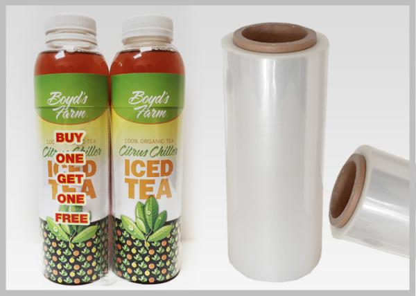 Quality Bottle Sleeves Biodegradable Laminating Film Customized Thickness / Size for sale